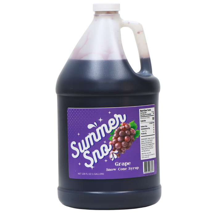 Summer Sno Snow Cone Syrup (Gallons)