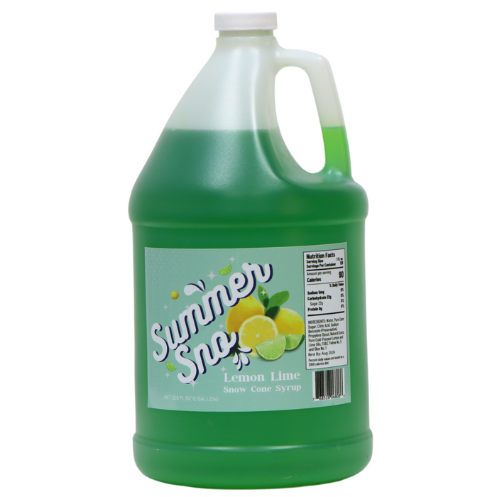 Summer Sno Snow Cone Syrup (Gallons)