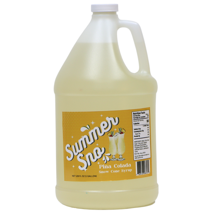 Summer Sno Snow Cone Syrup (Gallons)