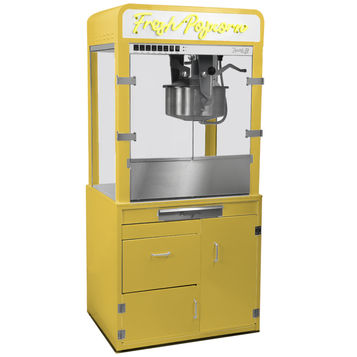 Zenith 32 oz Popcorn Machine - Yellow