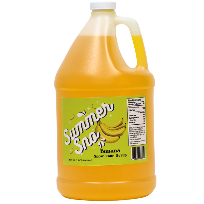 Summer Sno Snow Cone Syrup (Gallons)