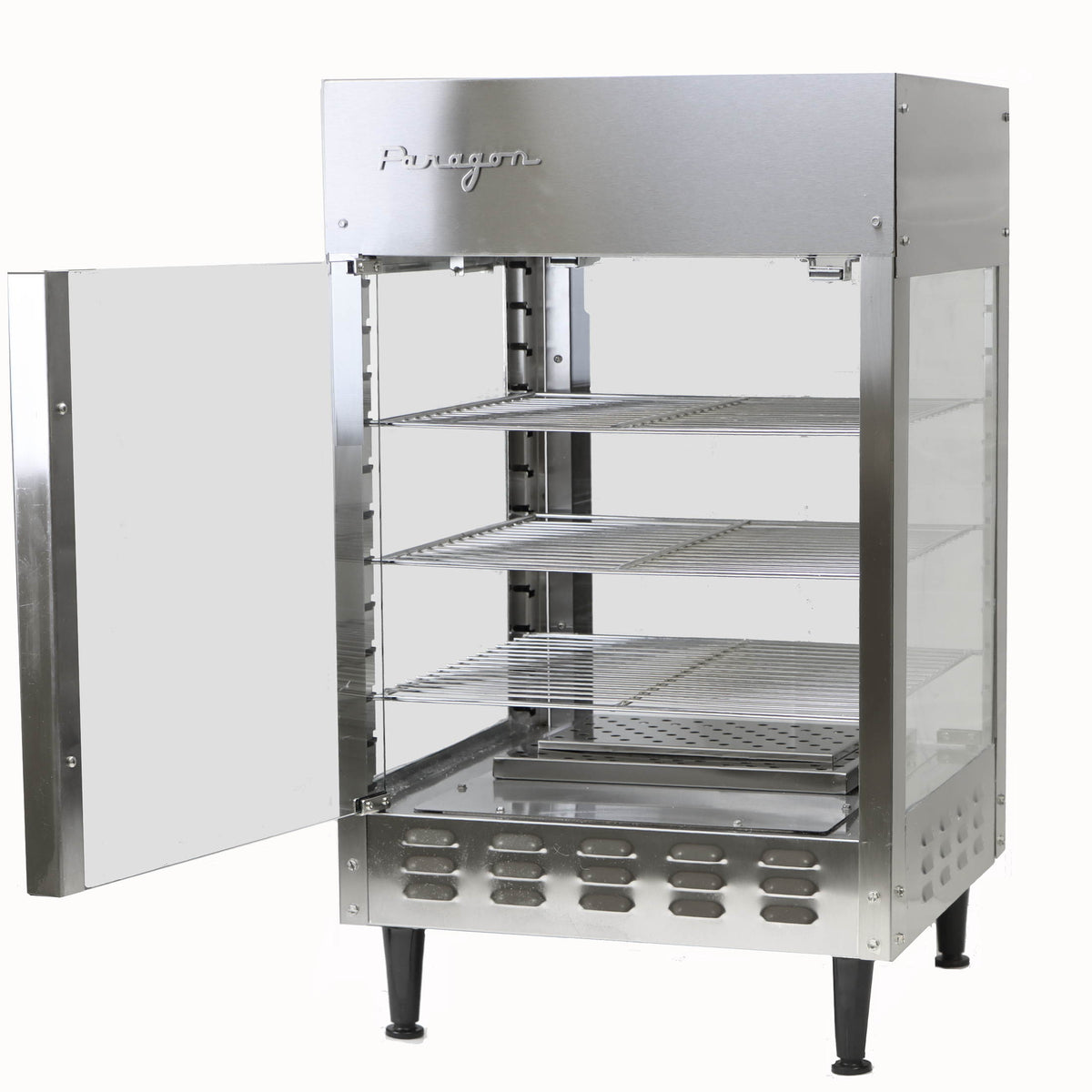 2-Pan Commercial Food Warmer 1200-Watt 6 in. Deep Stainless Steel Buff